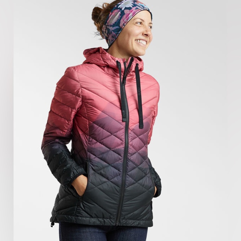 Lole Diamond Quilted Puffer Down Jacket - Picture 1 of 6